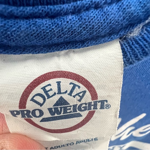 Coney Island Wonder Wheel Brooklyn blue and white sz Small graphic t-shirt - Picture 4 of 8